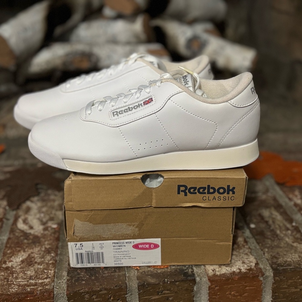 Reebok Classic White Leather Sneakers